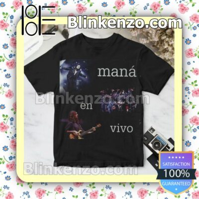 Maná En Vivo Album Cover Gift Shirt