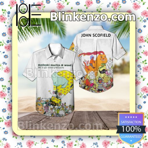 Medeski Martin And Wood Let's Go Everywhere Album Cover Summer Beach Shirt