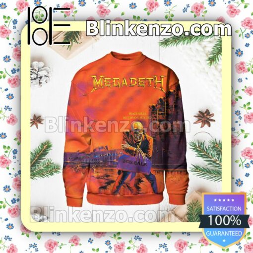 Megadeth Peace Sells But Who's Buying Album Cover Custom Long Sleeve Shirts For Women