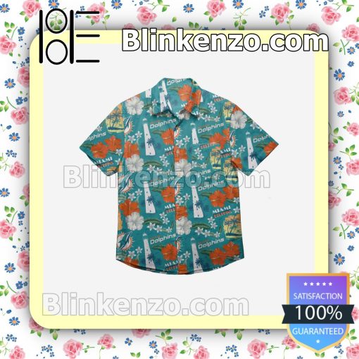 Miami Dolphins City Style Short Sleeve Shirts a