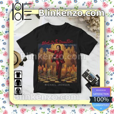 Michael Jackson Blood On The Dance Floor History In The Mix Album Cover Black Birthday Shirt
