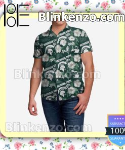 Michigan State Spartans City Style Short Sleeve Shirts
