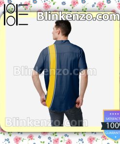Michigan Wolverines Bowling Stripe Short Sleeve Shirts a
