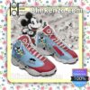 Mickey Mouse Blue Red Jordan Running Shoes