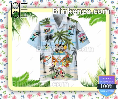 Mickey Tropical Hawaii Shirt