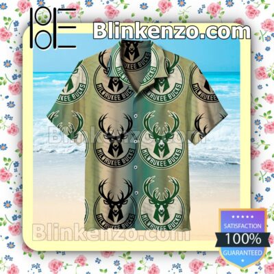 Milwaukee Bucks Logo Short Sleeve Shirt