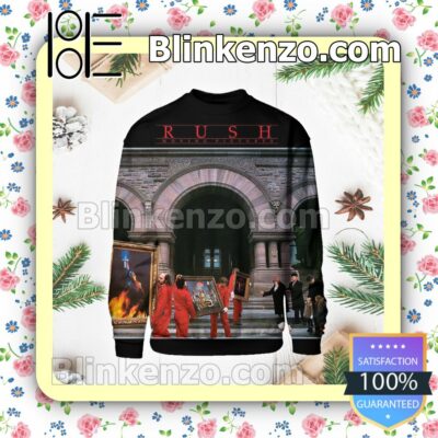 Moving Pictures Album Cover By Rush Custom Long Sleeve Shirts For Women