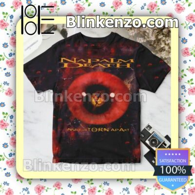 Napalm Death Inside The Torn Apart Album Cover Gift Shirt
