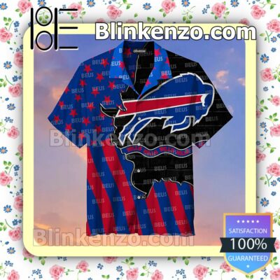 National Flag Buffalo Bills Short Sleeve Shirt