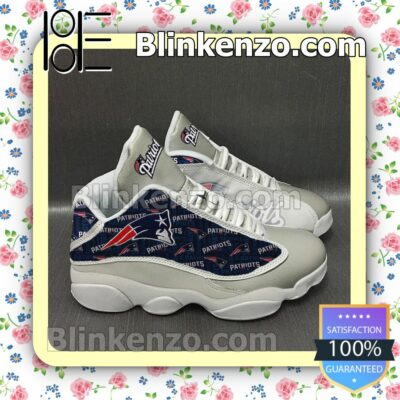 New England Patriots Jordan Running Shoes