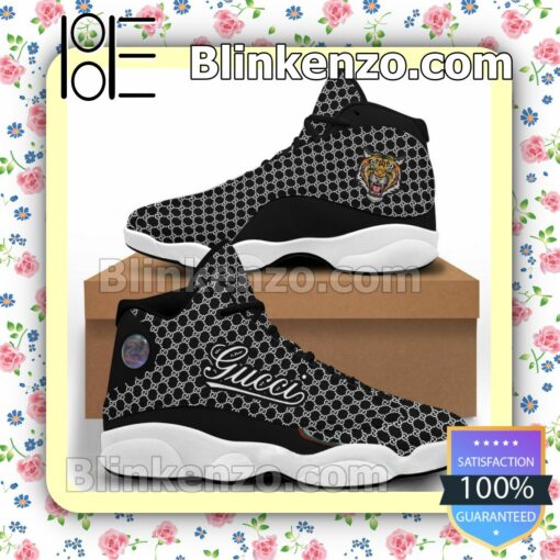 New Gucci Tiger Black Jordan Running Shoes