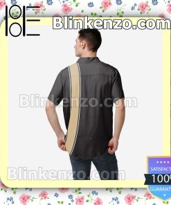 New Orleans Saints Bowling Stripe Short Sleeve Shirts a
