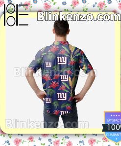 New York Giants Victory Vacay Short Sleeve Shirts a