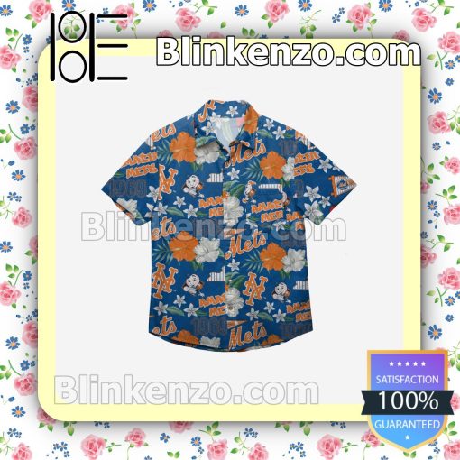 New York Mets City Style Short Sleeve Shirts a