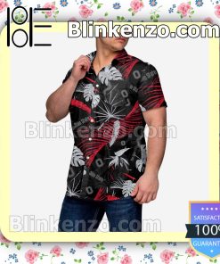 Ohio State Buckeyes Neon Palm Short Sleeve Shirts