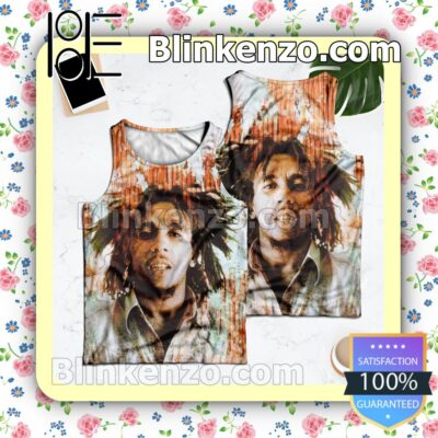 One Love The Very Best Of Bob Marley And The Wailers Compilation Album Cover Tank Top Men