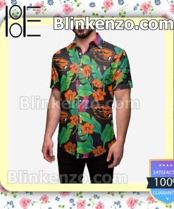 Oregon State Beavers Floral Short Sleeve Shirts