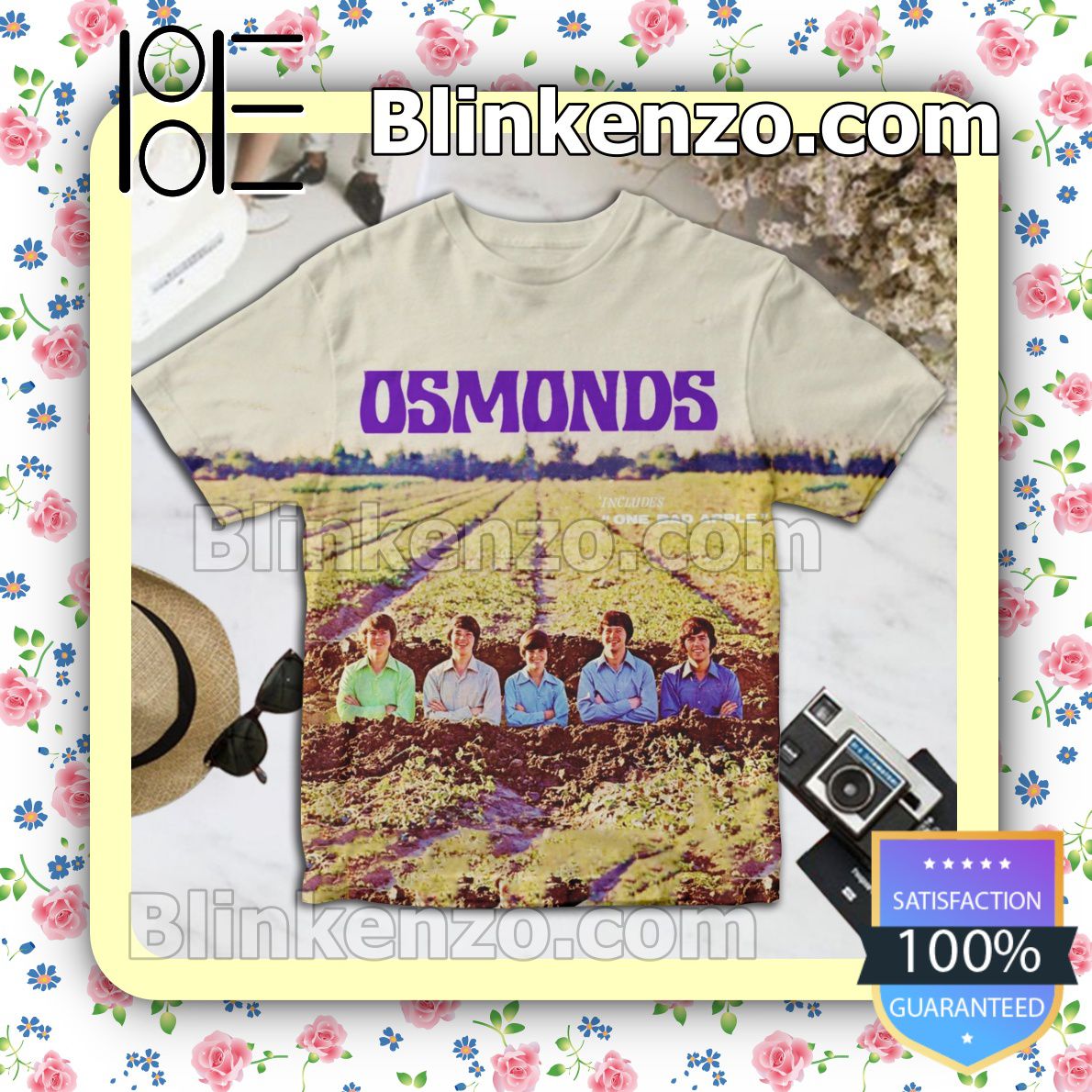 Absolutely Love Osmonds Album Cover Birthday Shirt