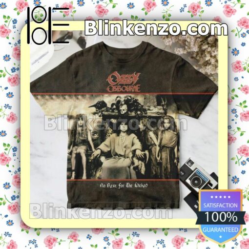 Ozzy Osbourne No Rest For The Wicked Album Cover Style 2 Birthday Shirt