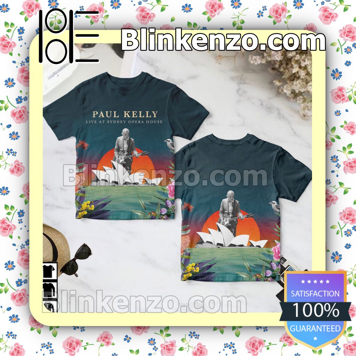 Fantastic Paul Kelly Live At The Sydney Opera House Album Cover Birthday Shirt