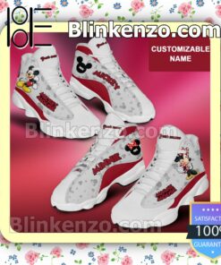 Personalized Mickey Mouse And Minnie Mouse Shoes Premium Couple Jordan Running Shoes