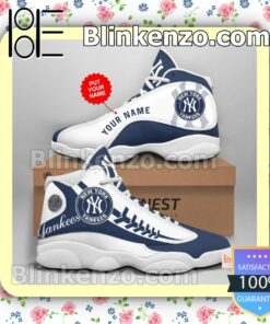 Personalized New York Yankee Jordan Running Shoes