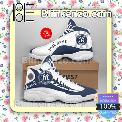 Personalized New York Yankee Jordan Running Shoes