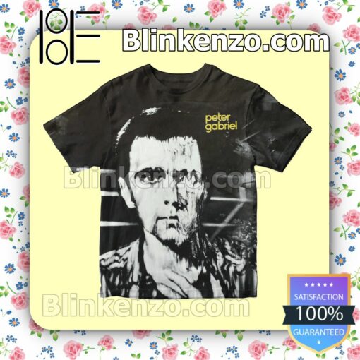 Peter Gabriel 1980 Album Cover Custom Shirt