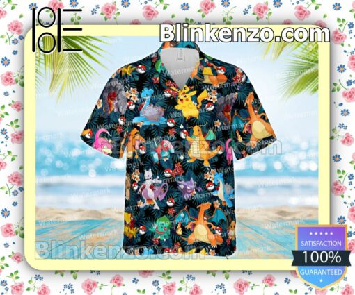 Pokemon Tropical Hawaii Shirt