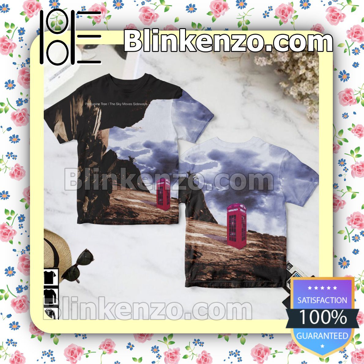 Limited Edition Porcupine Tree The Sky Moves Sideways Album Cover Birthday Shirt