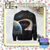 Rainbow Down To Earth Album Cover Custom Long Sleeve Shirts For Women