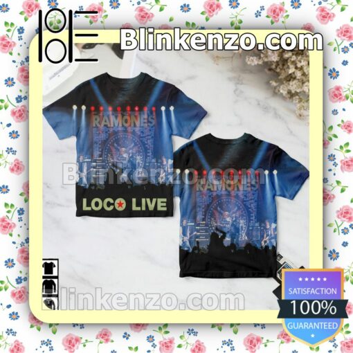 Ramones Loco Live Album Cover Birthday Shirt