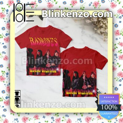 Ramones Mondo Bizarro Album Cover Red Birthday Shirt