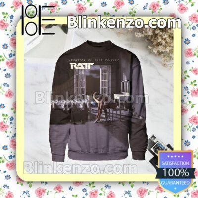 Ratt Invasion Of Your Privacy Album Cover Custom Long Sleeve Shirts For Women