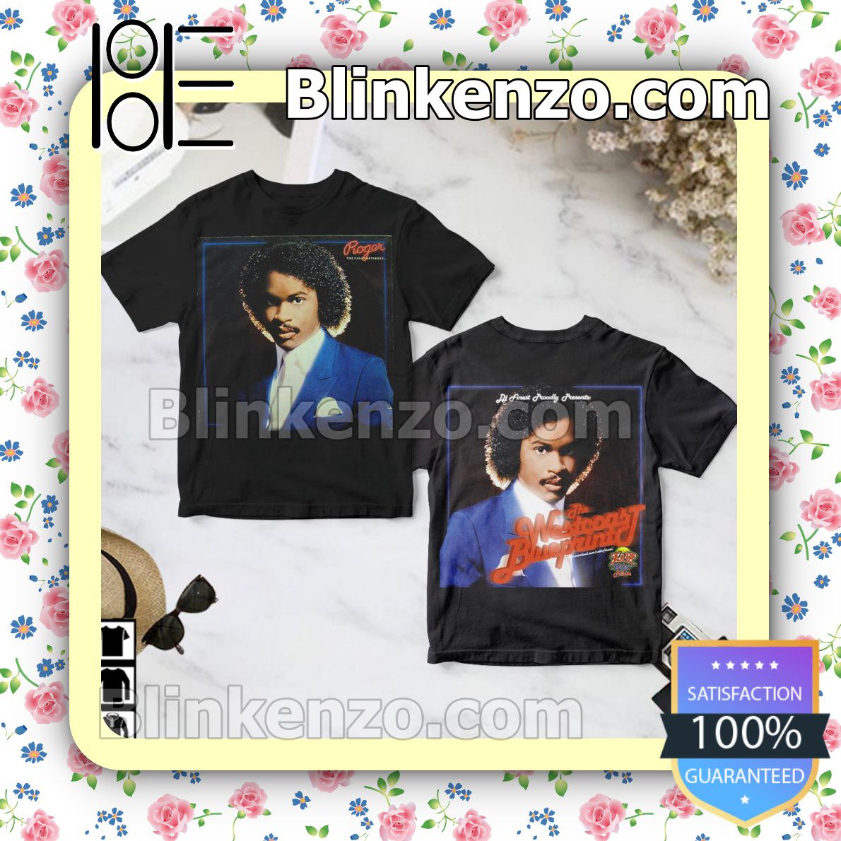 Great Roger Troutman The Saga Continues Album Cover Birthday Shirt