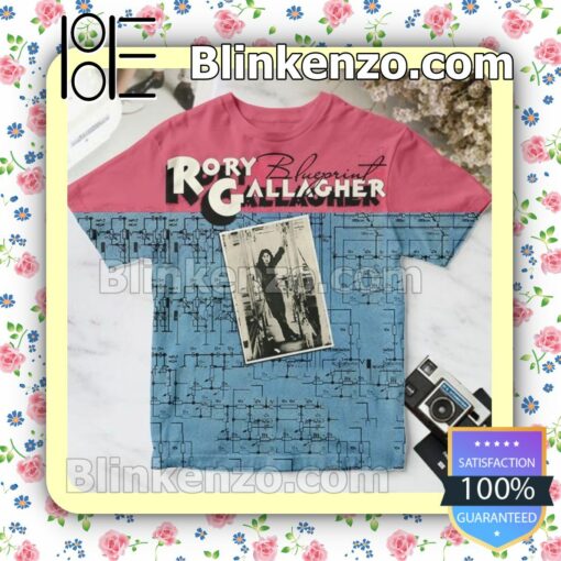 Rory Gallagher Blueprint Album Cover Custom T-Shirt