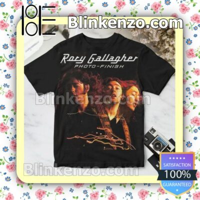 Rory Gallagher Photo Finish Album Cover Gift Shirt