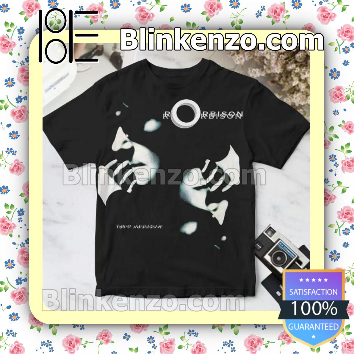 Top Selling Roy Orbison Mystery Girl Album Cover Custom Shirt