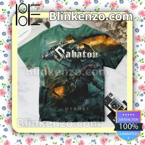 Sabaton Heroes Album Cover Gift Shirt