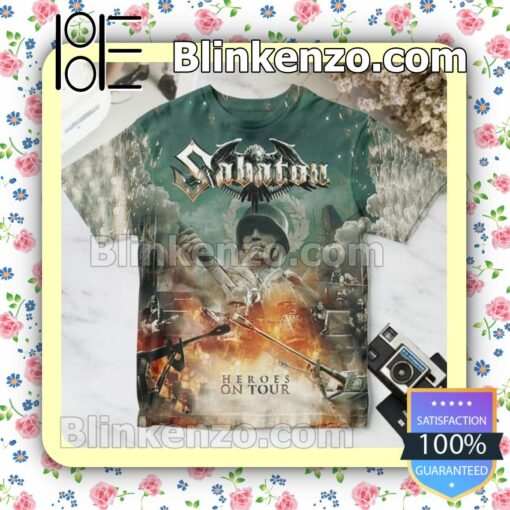 Sabaton Heroes On Tour Album Cover Gift Shirt