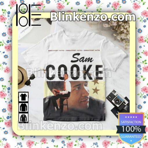 Sam Cooke Greatest Hits Album Cover Birthday Shirt