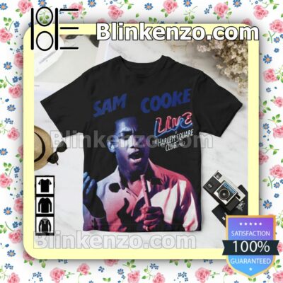 Sam Cooke Live At The Harlem Square Club 1963 Album Cover Birthday Shirt