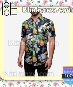 San Antonio Spurs Floral Short Sleeve Shirts