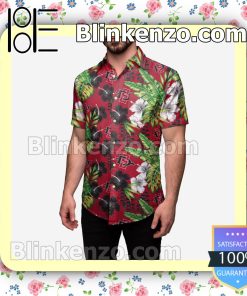 San Diego State Aztecs Floral Short Sleeve Shirts