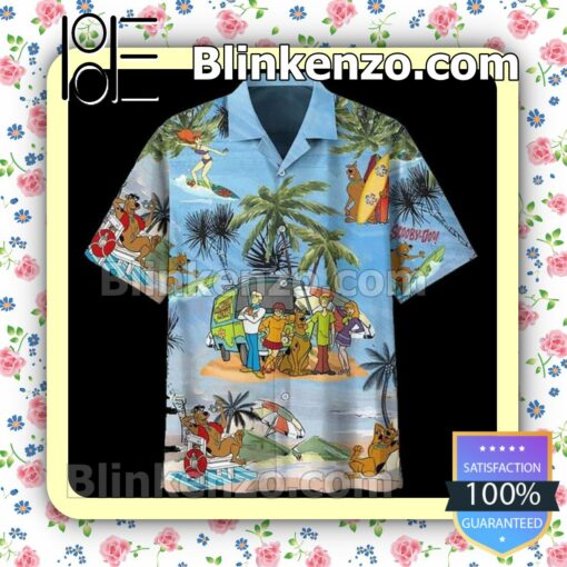 Scooby Doo Aloha Disney Summer Hawaii Shirt