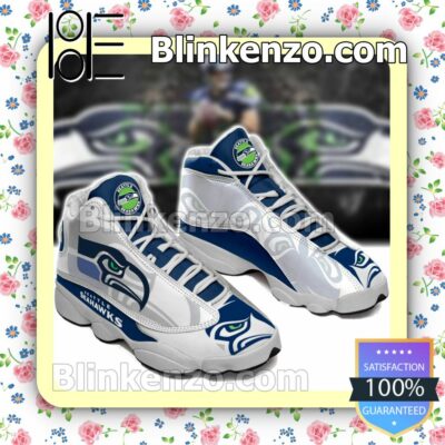 Seattle Seahawks Ash Jordan Running Shoes