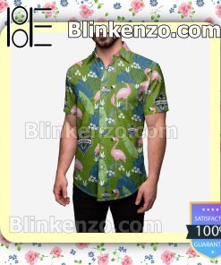 Seattle Sounders FC Floral Short Sleeve Shirts