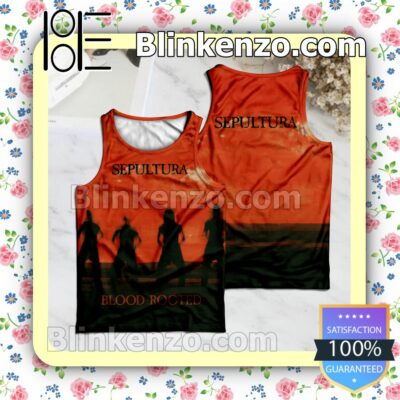 Sepultura Blood-rooted Album Cover Tank Top Men