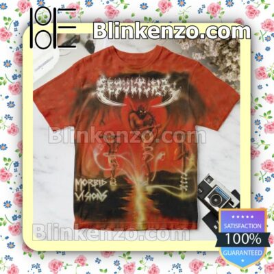 Sepultura Morbid Visions Album Cover Custom T-Shirt