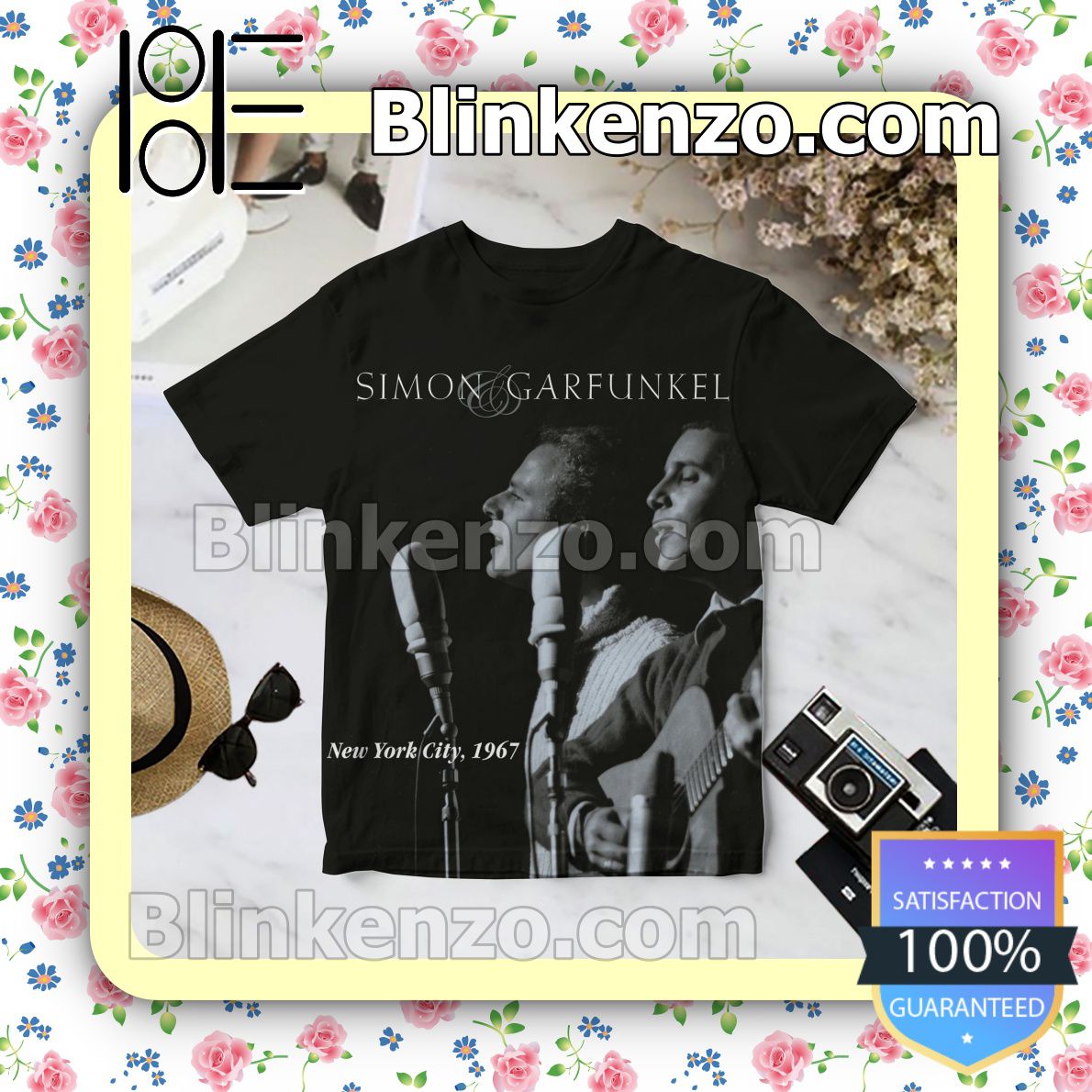 Perfect Simon And Garfunkel Live From New York City 1967 Album Cover Custom Shirt